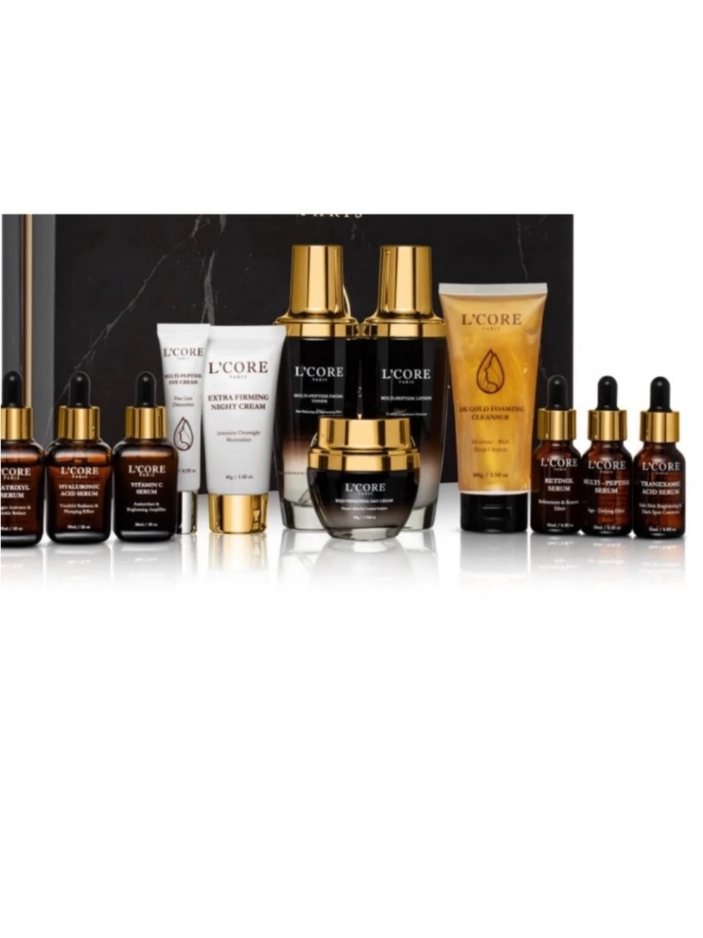 L'CORE PARIS REVITALIZED EXCLUSIVE SKIN CARE SET
